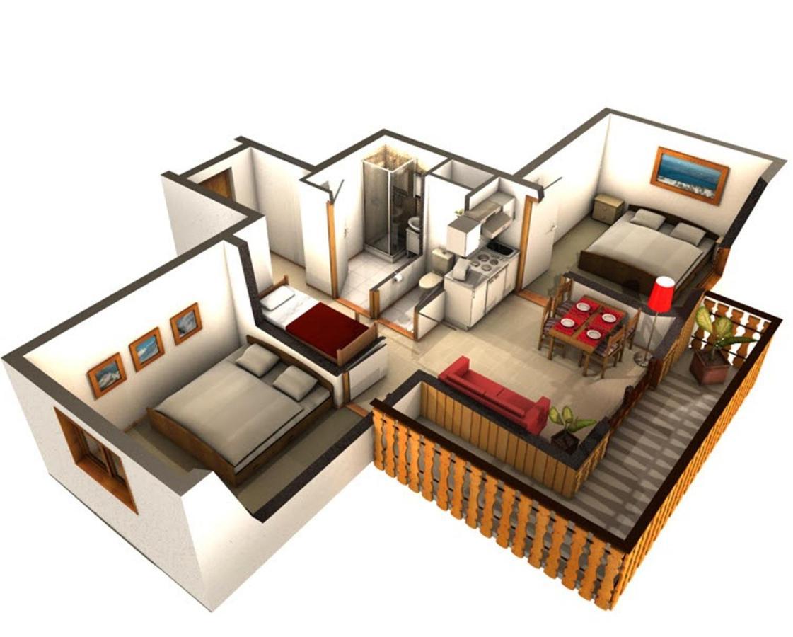 Appartement Confortable A Thollon-Les-Memises Avec Vue Екстер'єр фото